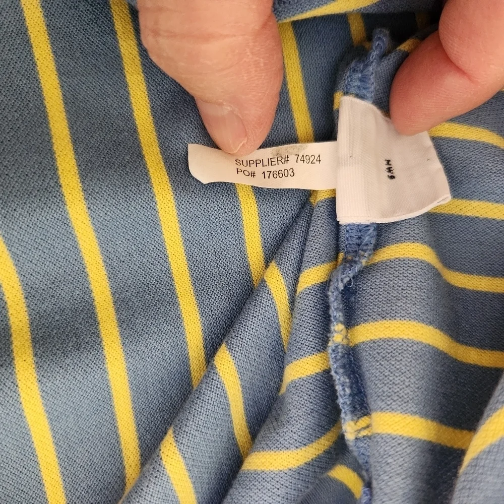 Polo Ralph Lauren Mens Striped Shirt Pima Cotton Sz M